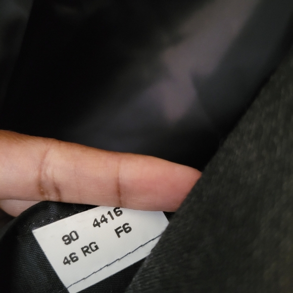 Brooks Brothers Men's Formal Gray Preppy Blazer Jacket. Size 46R Old Money - Picture 6 of 7